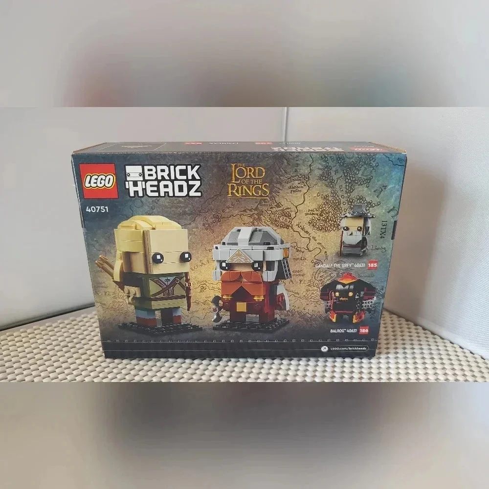 Lego BrickHeadz 40751 Legolas & Gimli Lord of The Rings NWT Building Toy Set